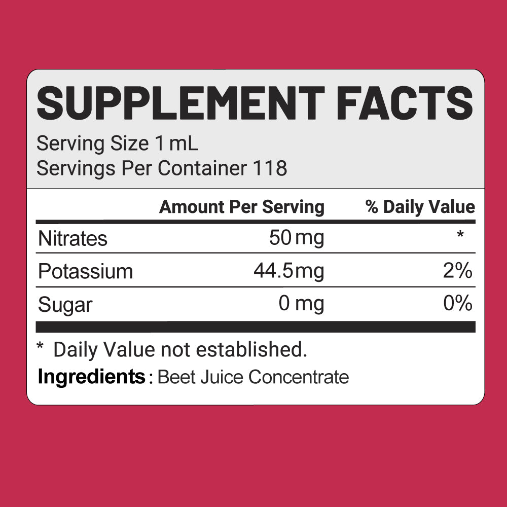 50:1 Beet Root Concentration Liquid-5900mg Nitrates