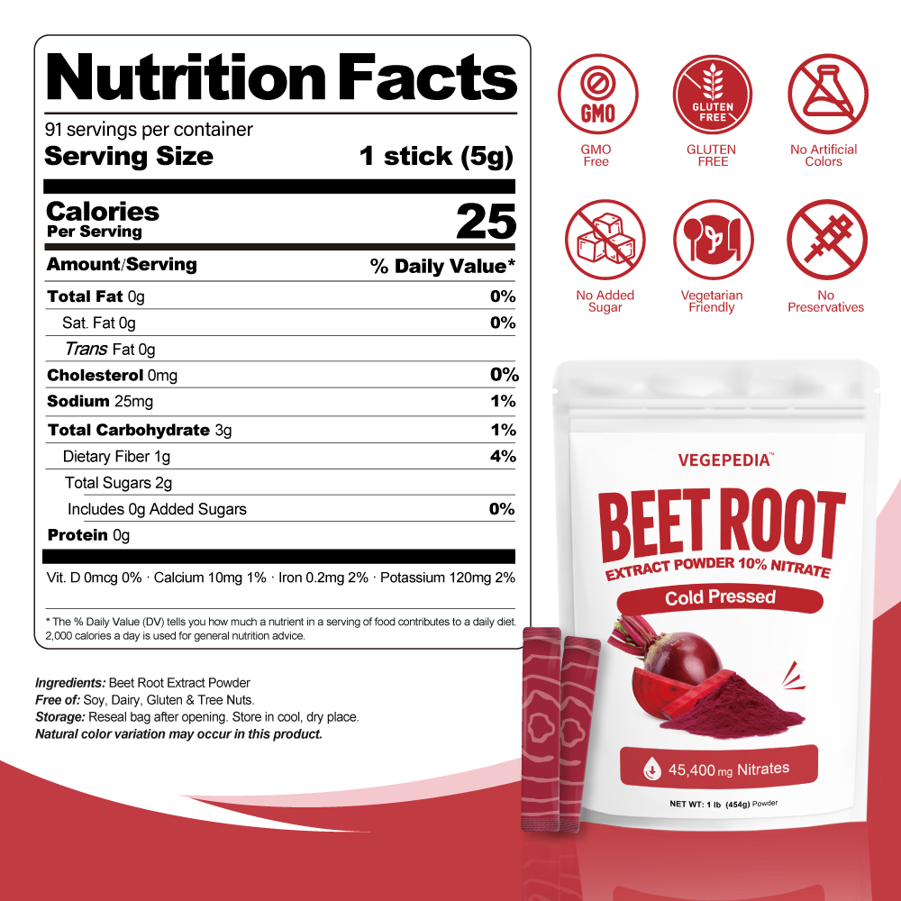 Beetroot Extract Powder 10% Nitrate