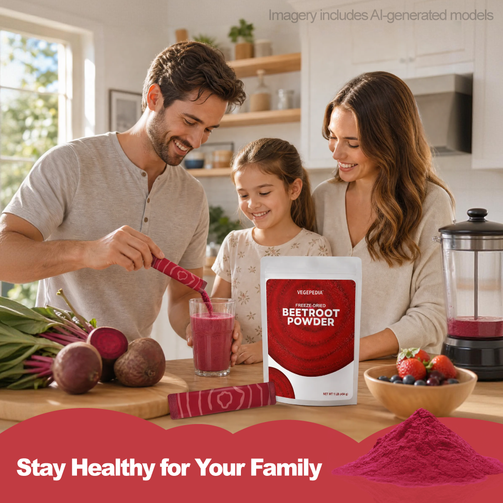 Organic Freeze-Dried Beetroot Powder