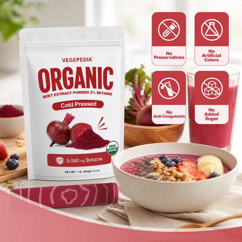 Organic Beet Extract Powder 2% Betaine