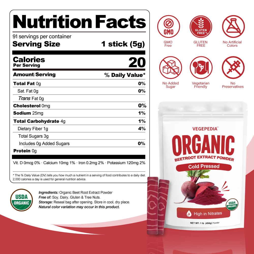 Organic Beetroot Extract Powder