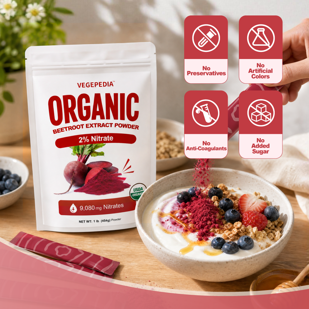 Organic Beetroot Extract Powder 2% Nitrate