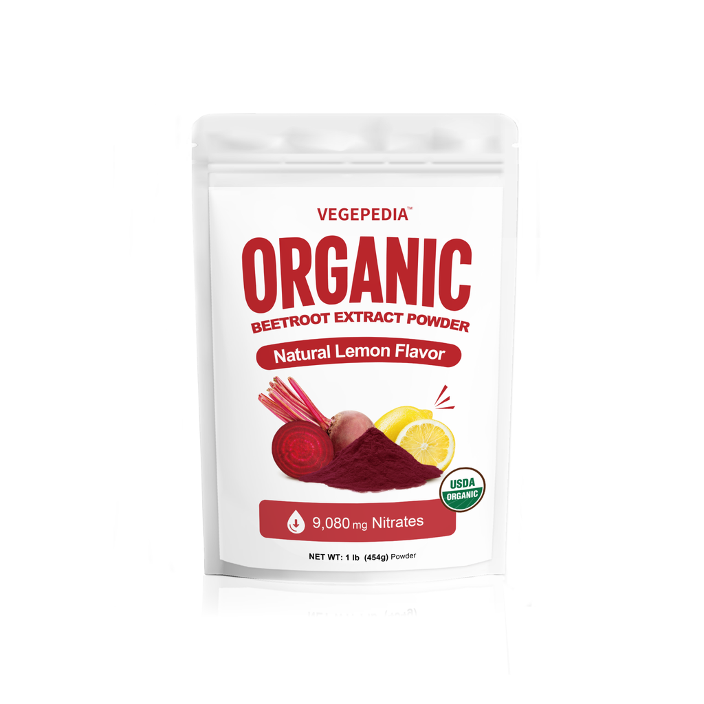 Organic Beetroot Extract Powder Lemon-Flavored