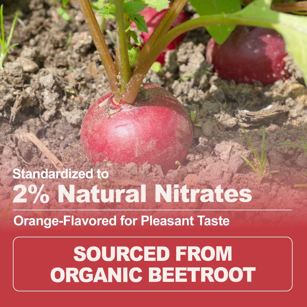 Organic Beetroot Extract Powder Orange-Flavored