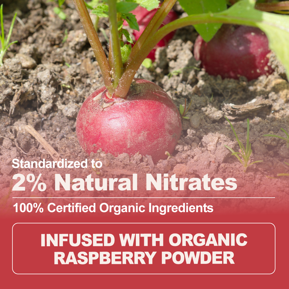 Organic Beetroot Extract Powder Raspberry-Flavored