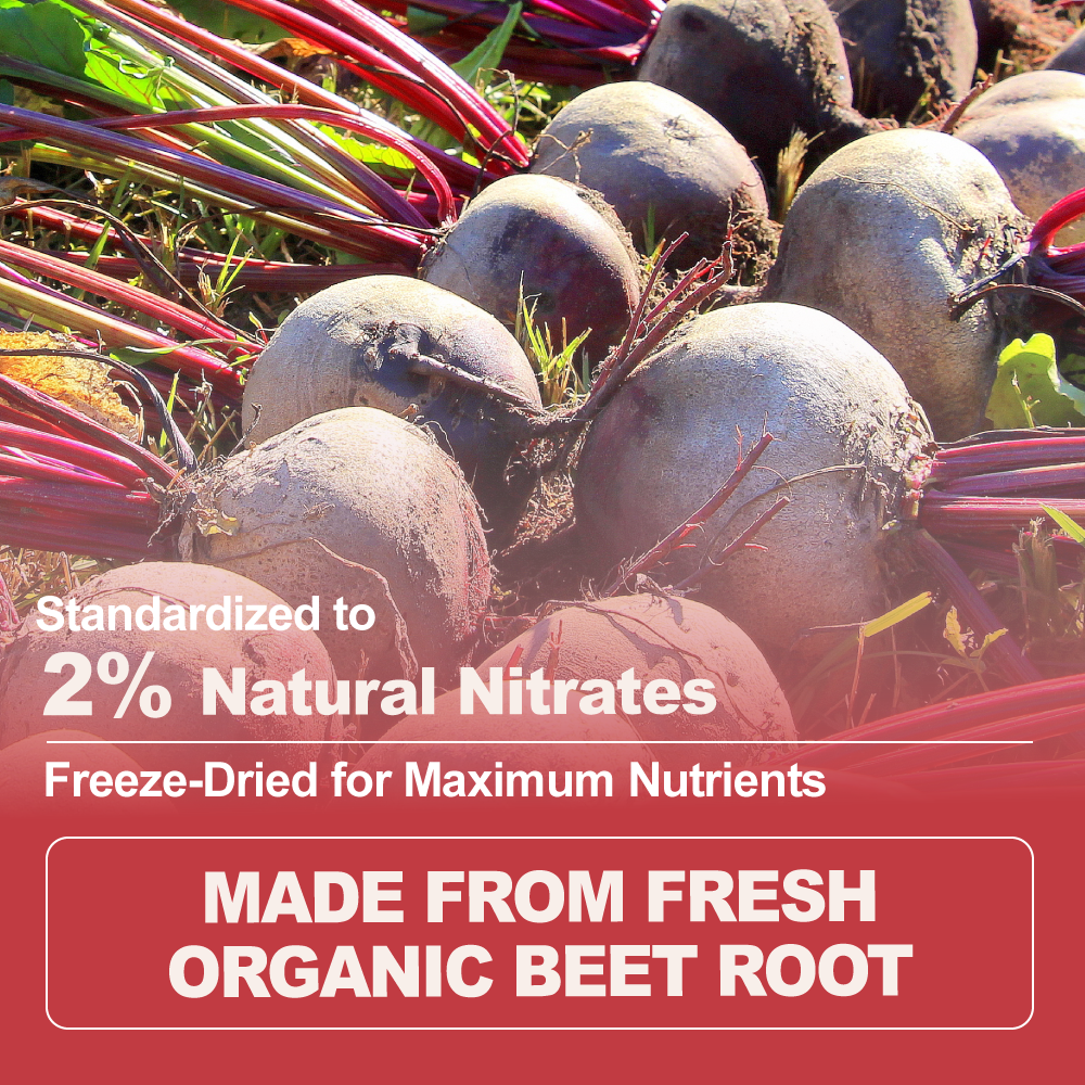 Organic Freeze-Dried Beetroot Powder