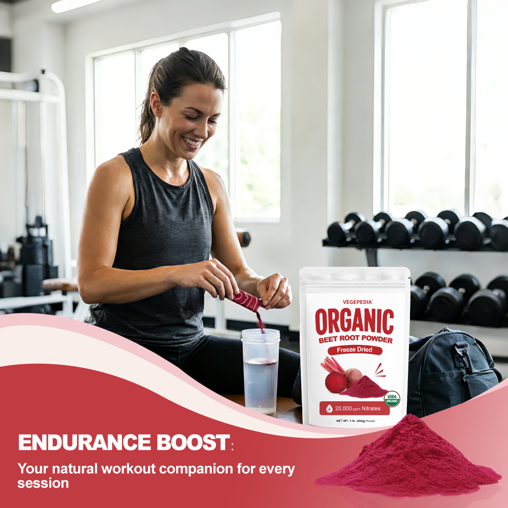 Organic Freeze-Dried Beetroot Powder