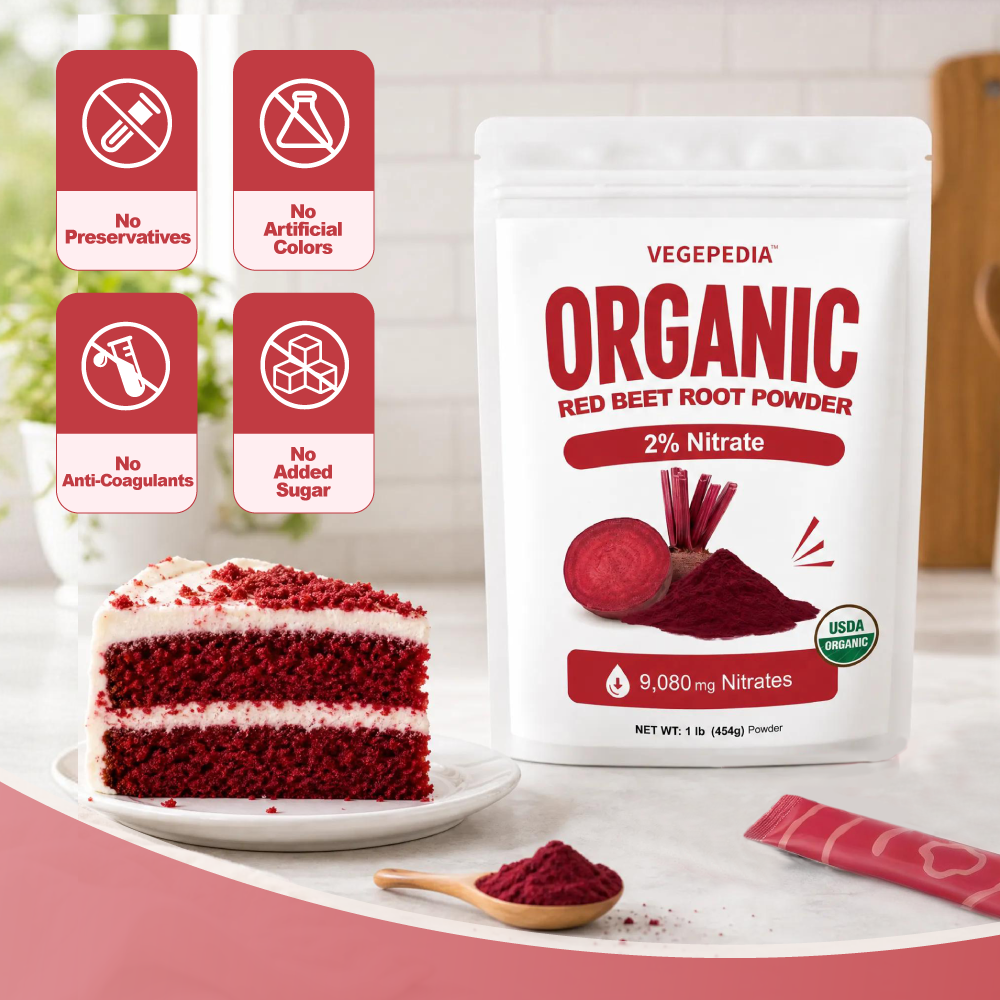 Organic Red Beetroot Powder 2% Nitrate